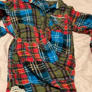 Plaid Sleep Dress